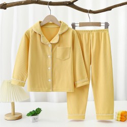 Pyjama fille uni _ Jaune