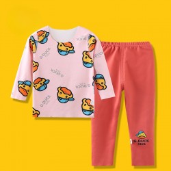 Pyjama fille en velours _ Rouge