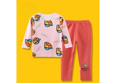 Pyjama fille en velours _ Rouge