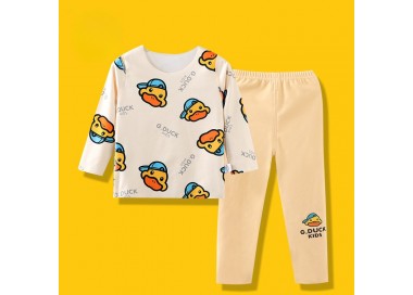 Pyjama fille en velours _ Beige