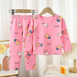 Pyjama d'hiver pour fille _ Rose