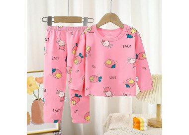 Pyjama d'hiver pour fille _ Rose