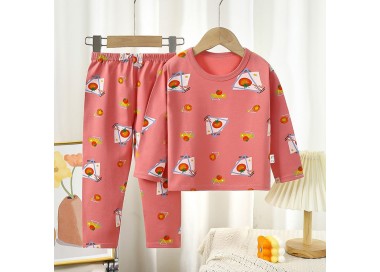 Pyjama d'hiver pour fille _ Rose Corail