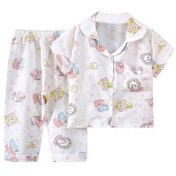 🌸 Pyjama été pour fille – Ensemble léger et adorable