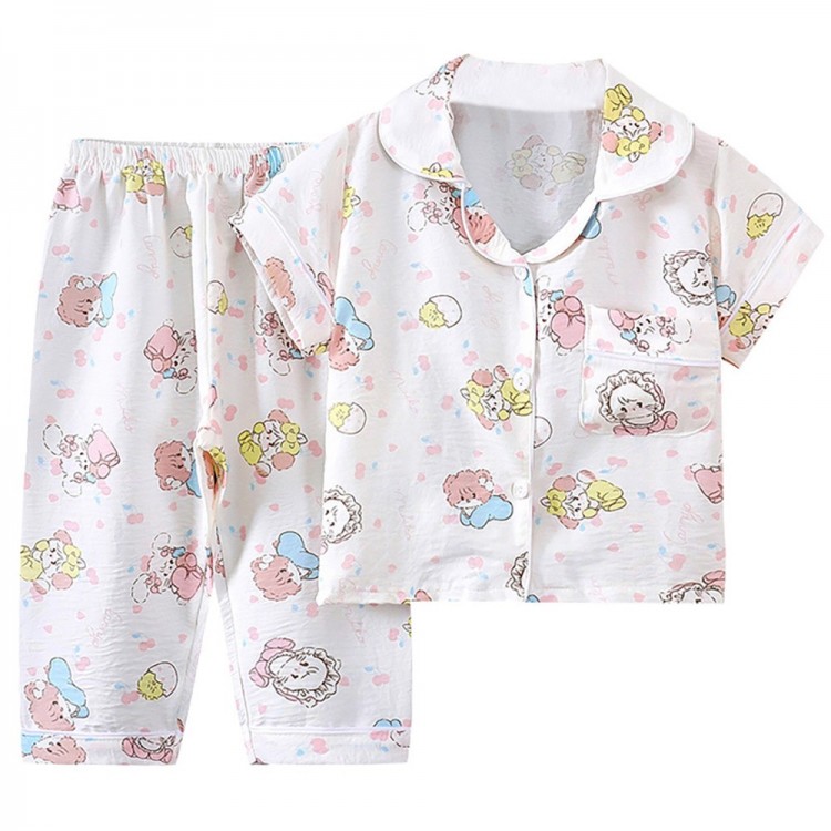 🌸 Pyjama été pour fille – Ensemble léger et adorable