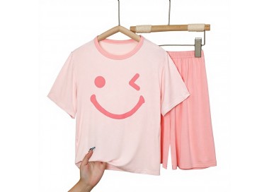 Pyjashort fille _ Rose Pastel
