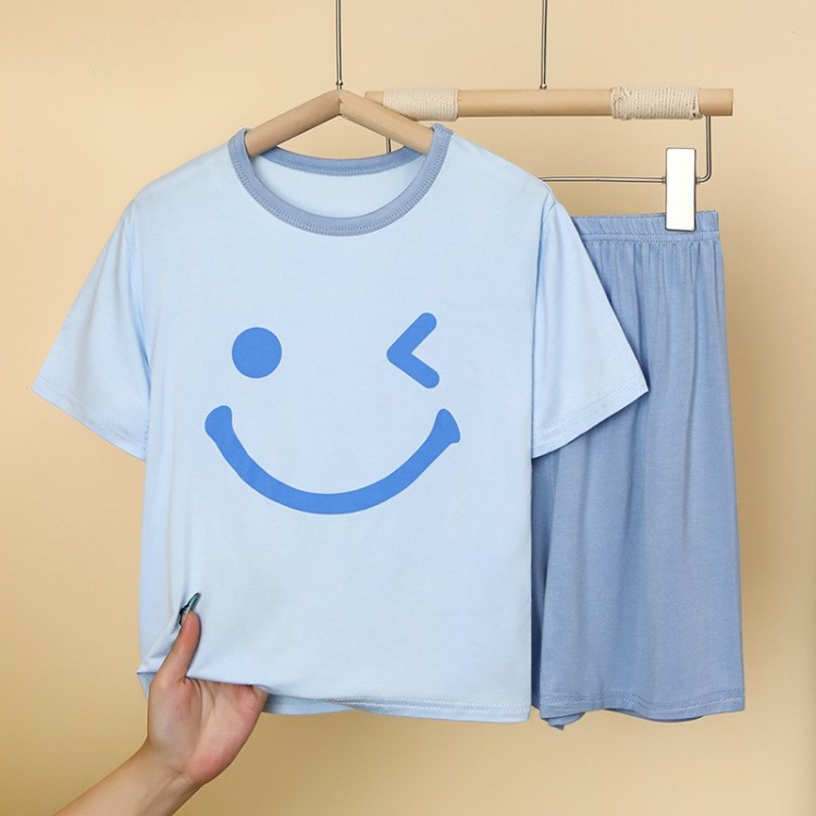 Pyjashort fille _ Bleu